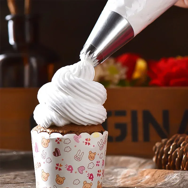 100PCS Set Disposable Pastry B - Piping Bag Disposable ulasan dan harga