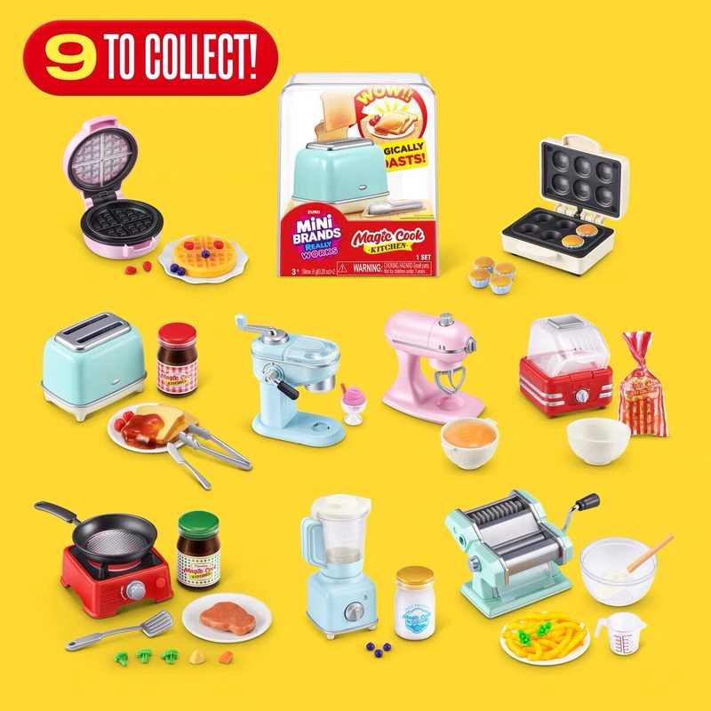 Zuru Mini Magic Kitchen Miniat - Kitchen Baking Machine ulasan dan harga