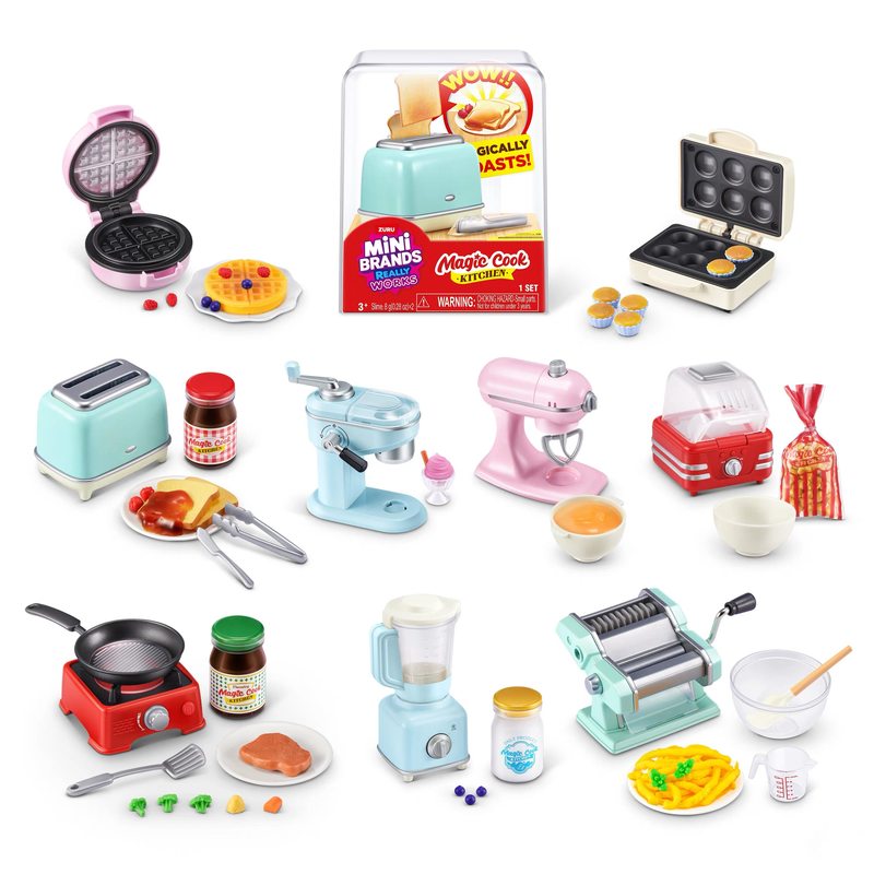 Zuru Mini Magic Kitchen Miniat - Kitchen Baking Machine ulasan dan harga