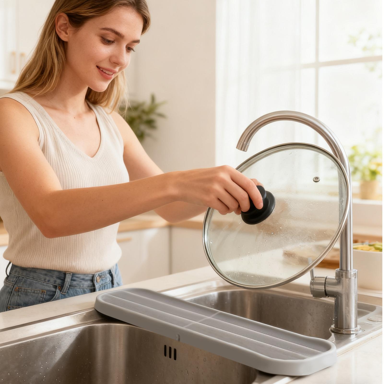 Dish Drying Mat Heat Resistant - Kitchen Baking Counter ulasan dan harga