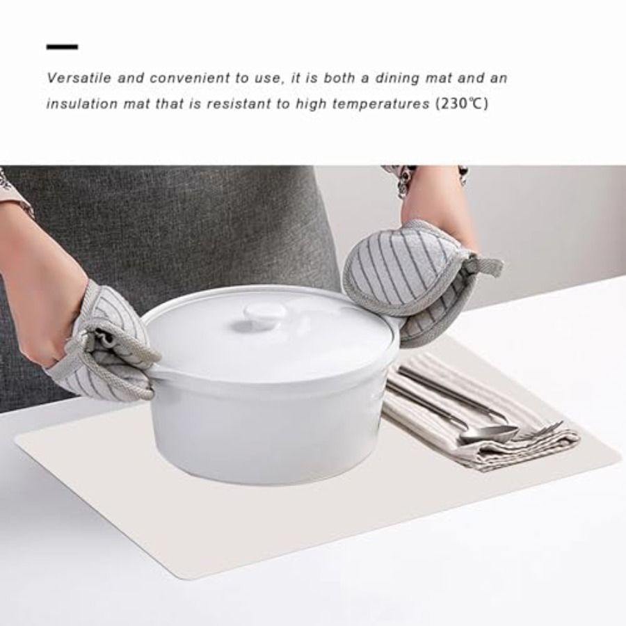Silicone Placemats, Food-Grade - Kitchen Baking Counter ulasan dan harga